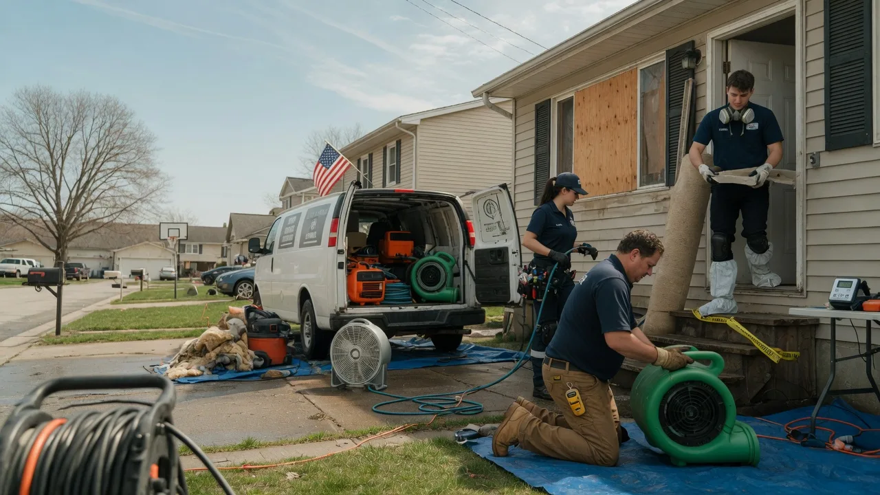 Water Damage Restoration in Bandana, KY near me